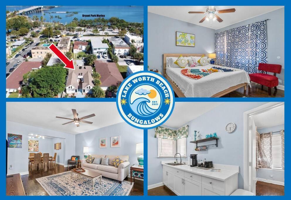 Steps To Beach & Downtown! Spacious Beach Bungalow #2 Lake Worth Beach Zewnętrze zdjęcie